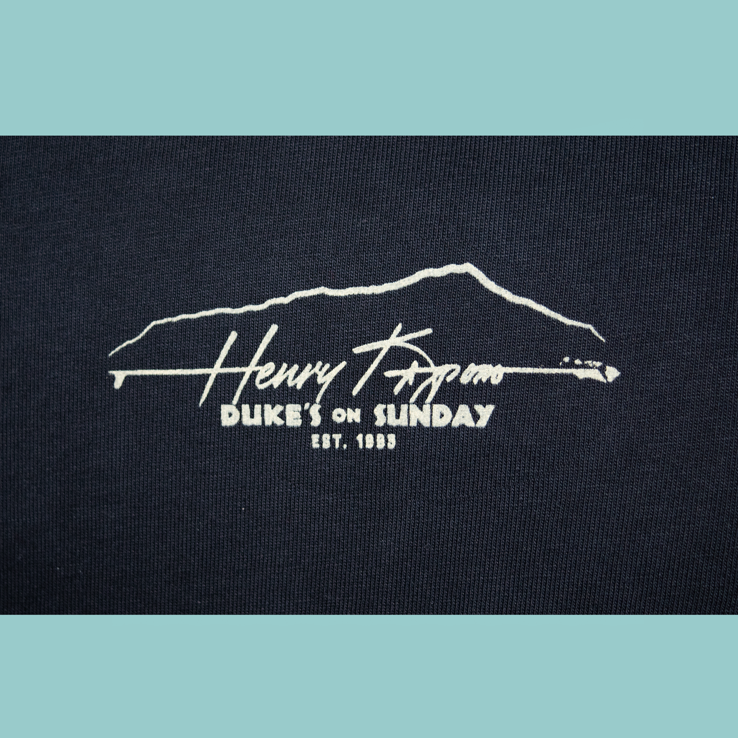 "Duke's on Sunday" Tee, Black