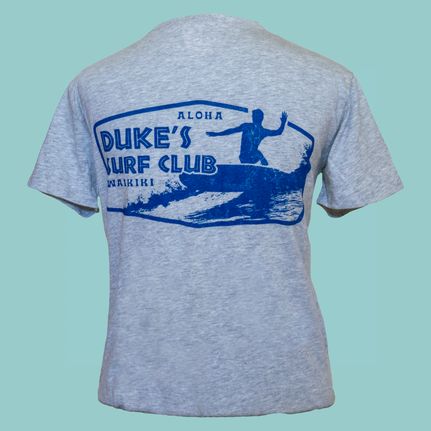 Quarterdeck Relaxed Ladies tee crew neck Heather Grey