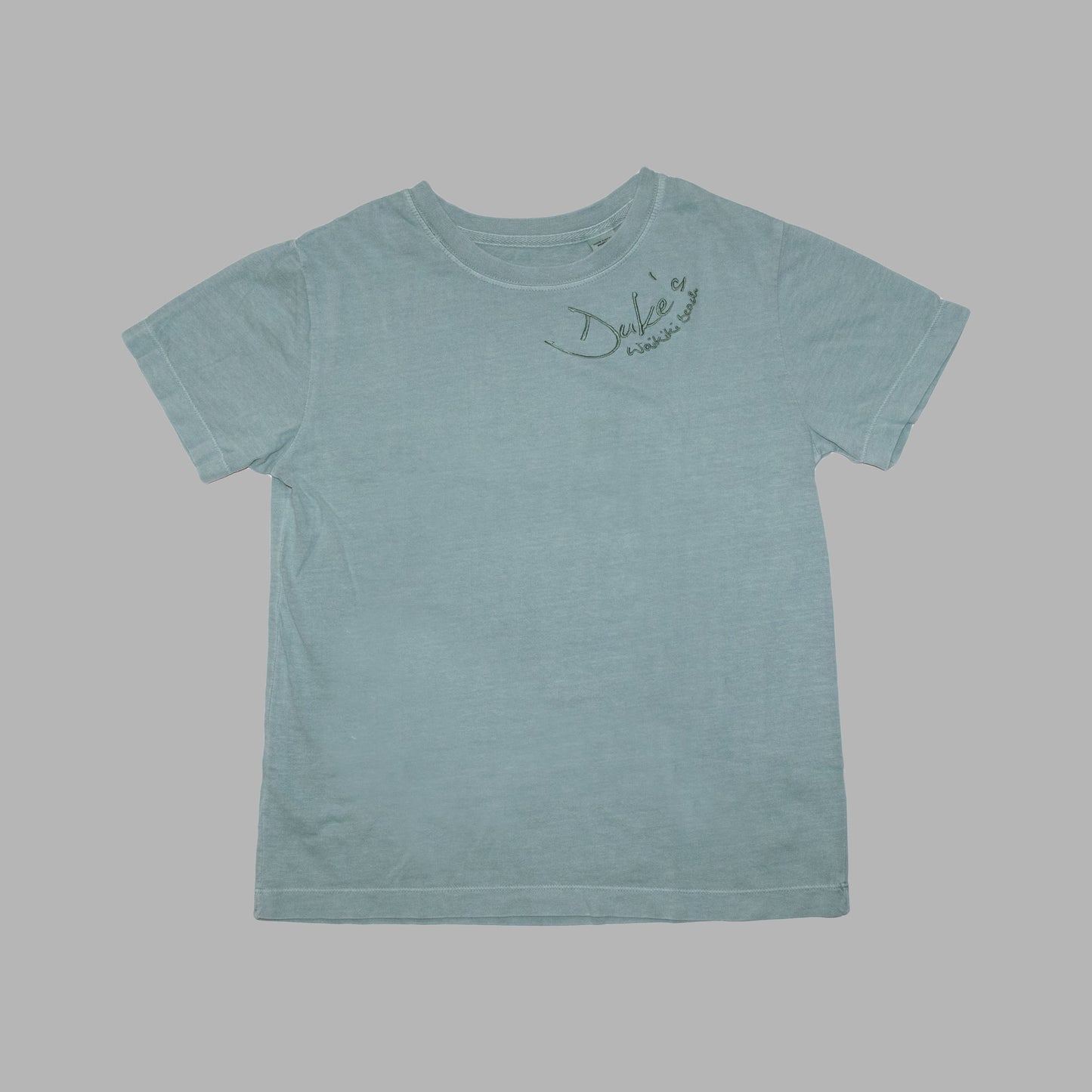 Women's "Curve" Tee, Jade Green