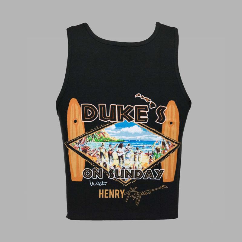 "Duke's on Sunday" Tank, Black