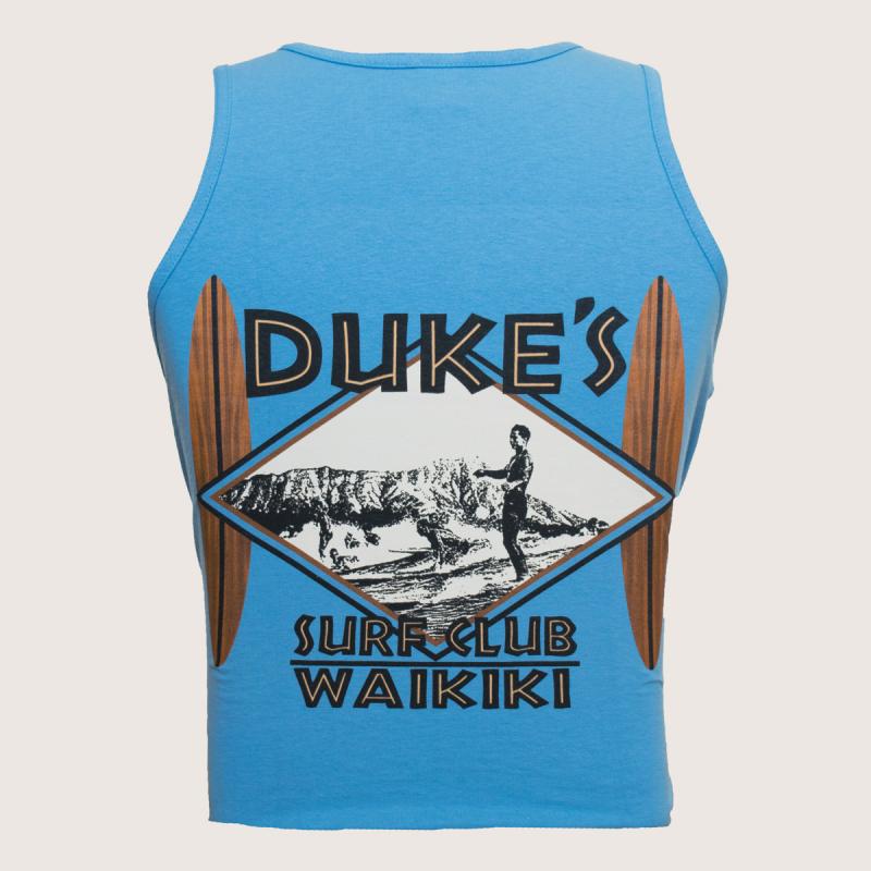 Surf Club Tank Top, Ice Blue