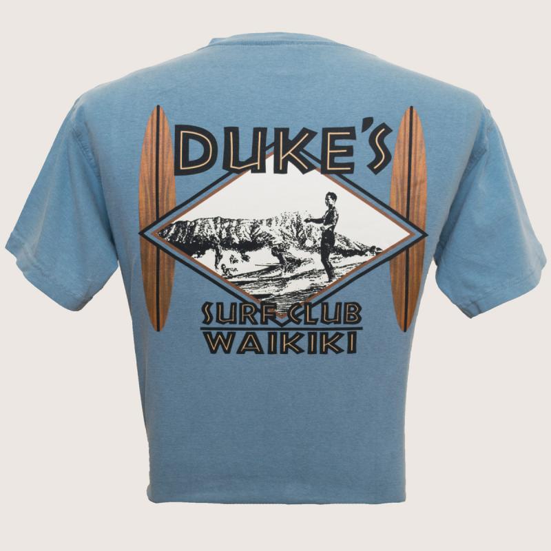 "Surf Club" Tee, Ice Blue