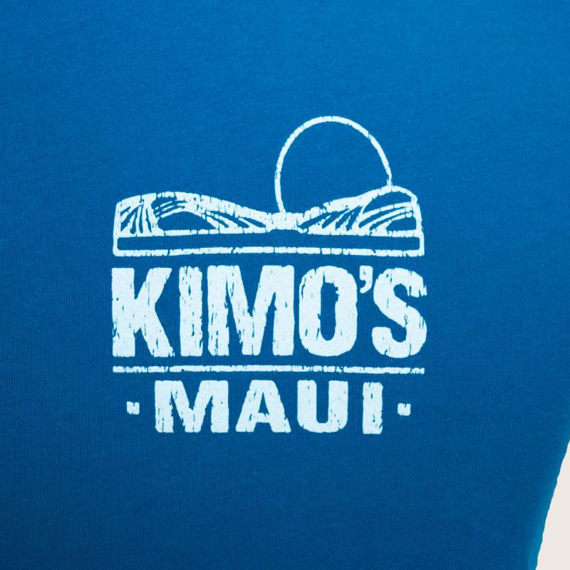 Kimo's "Circa Retro" Tee-Ocean Blue