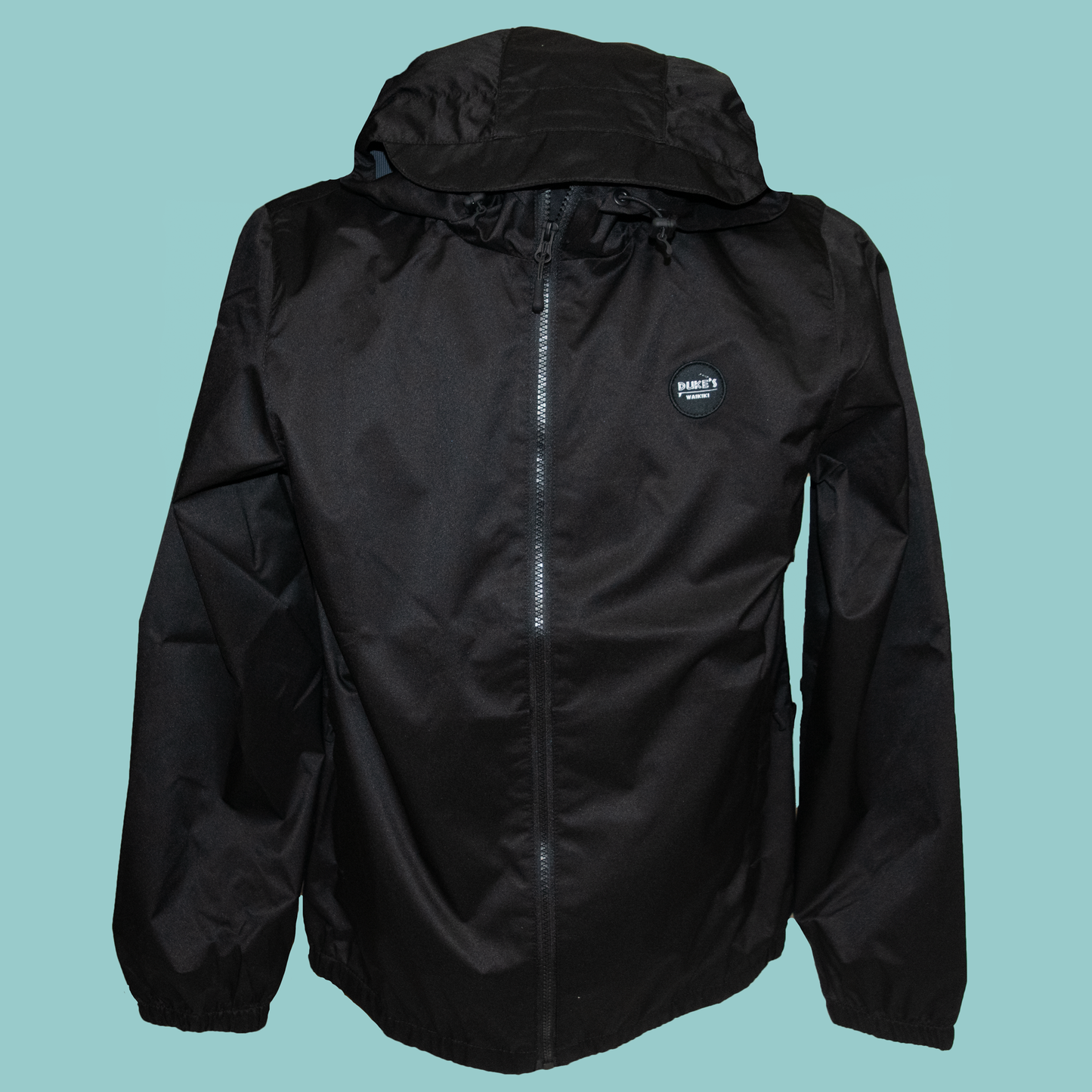 Men's Sized "Major" Rain Coat, Black
