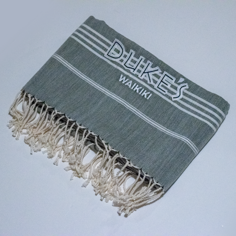 Turkish Towel-Black/White