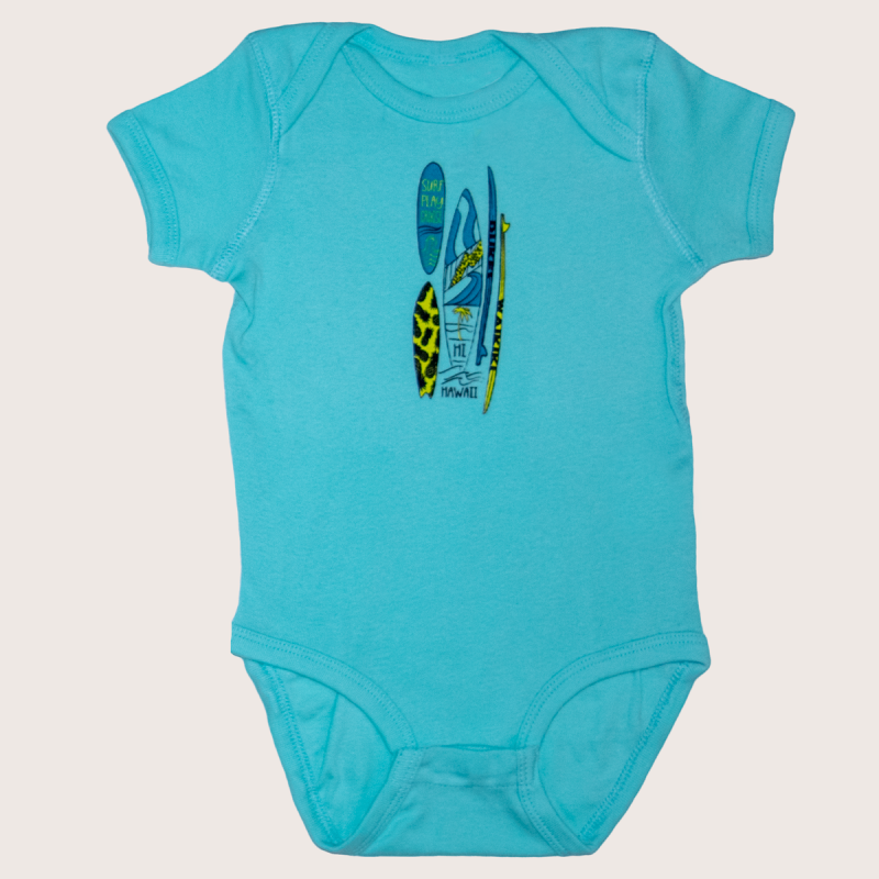 Onesie, "Chill Blue", Keiki boards