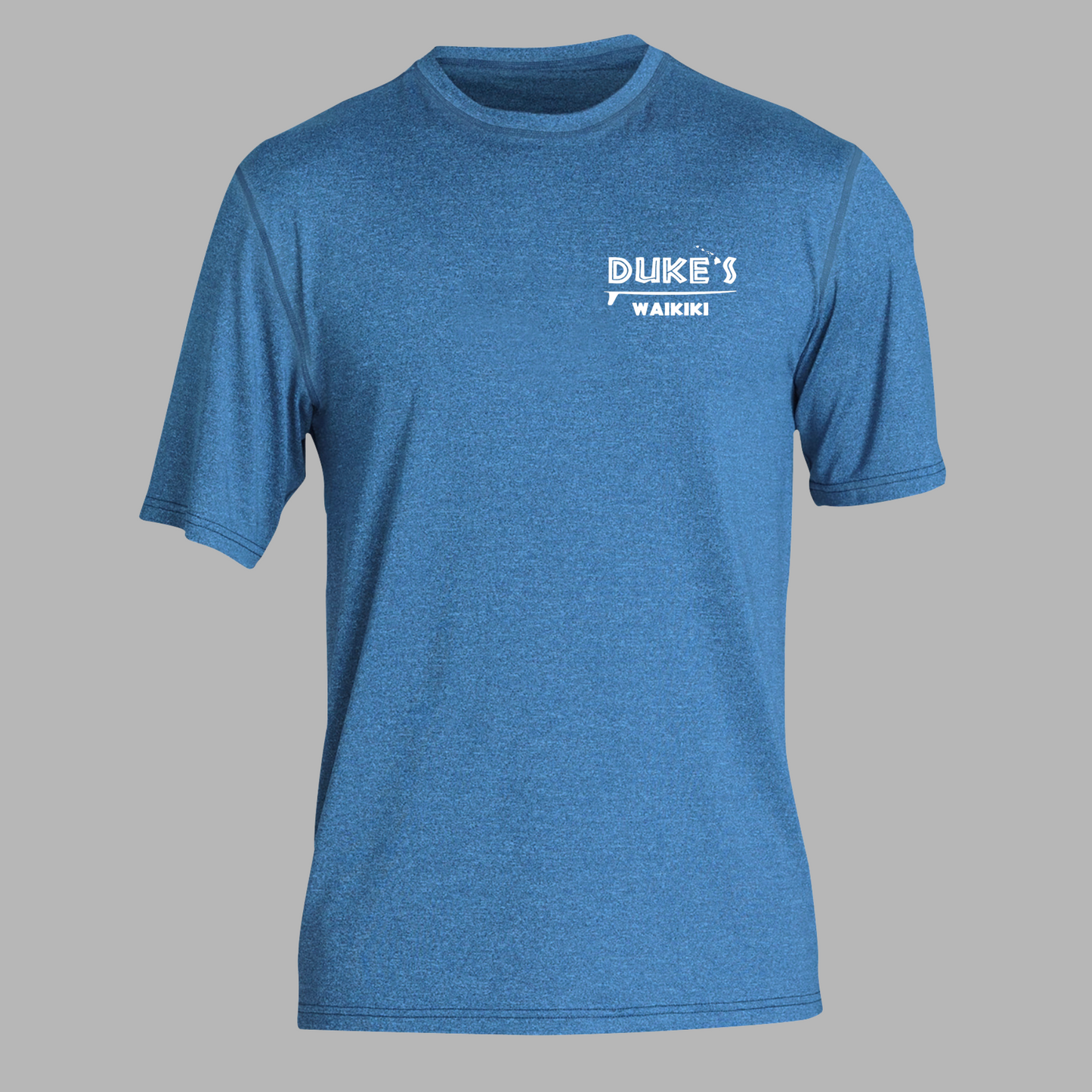 Activewear, UPF 50, Short Sleeve Tee-Light Blue
