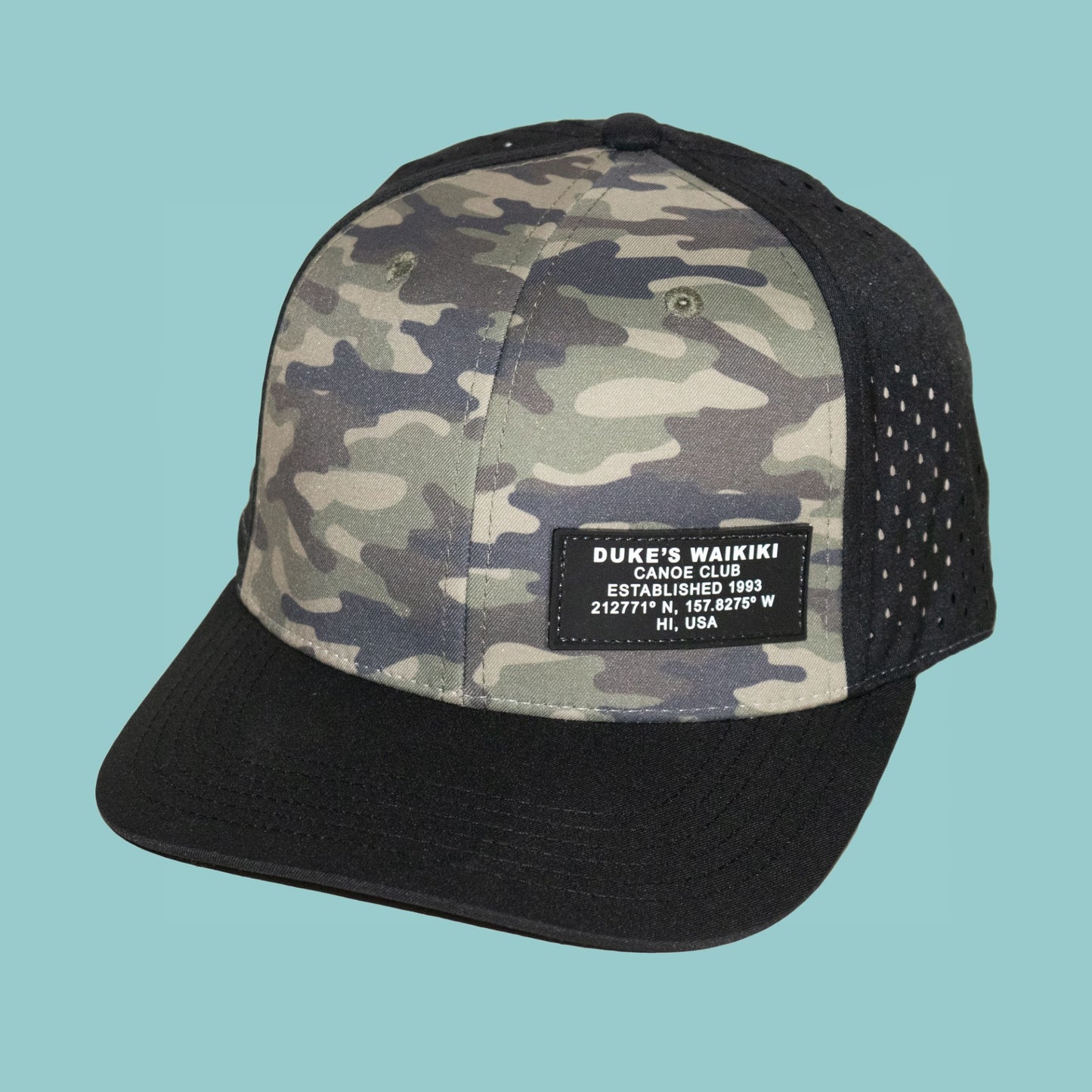 Cap, Camo, Olive Green