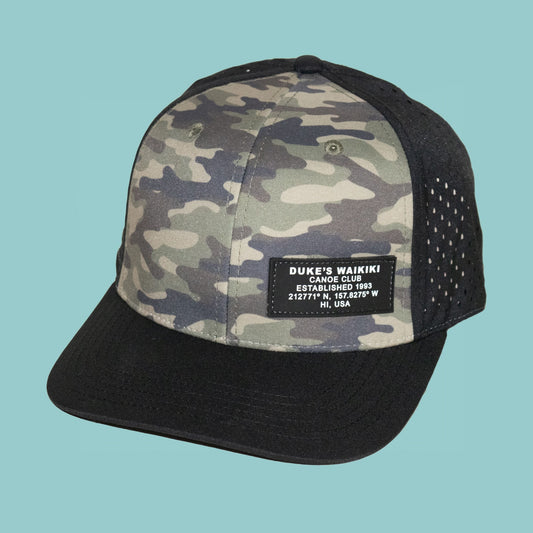 Cap, Camo, Olive Green