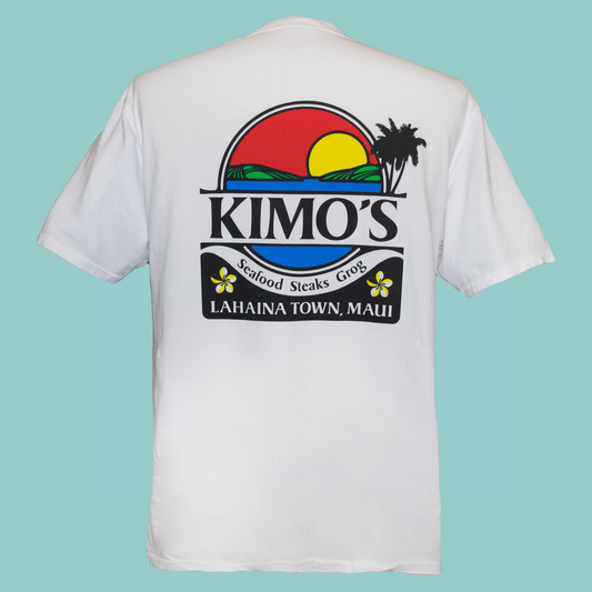 Kimo's "Original" Tee, White