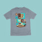 Leaky Tiki Children's Tee, Storm Grey