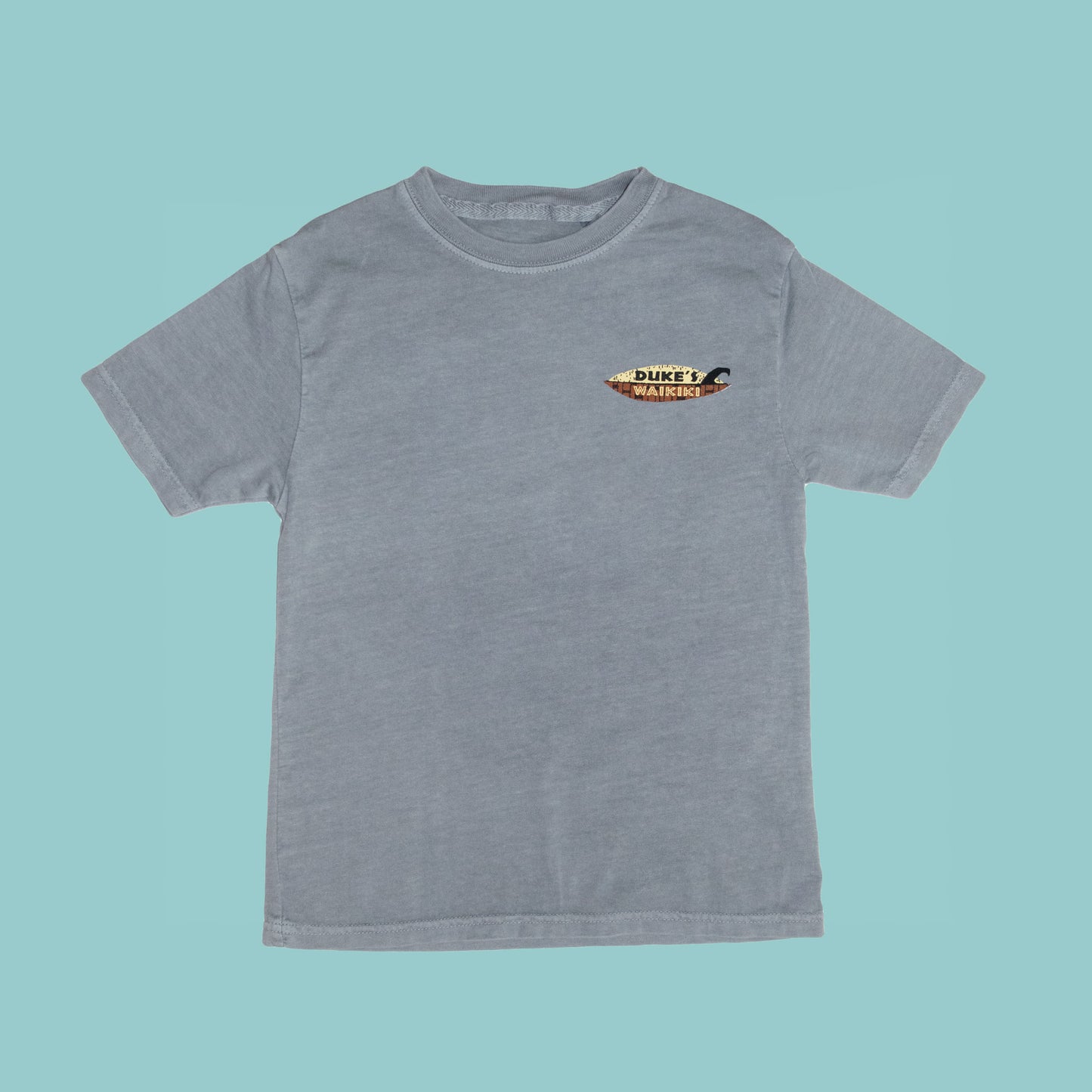 Leaky Tiki Children's Tee, Storm Grey