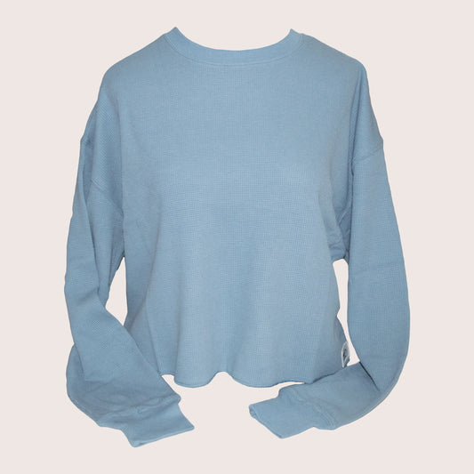 Sophie Long Sleeve Waffle Crop