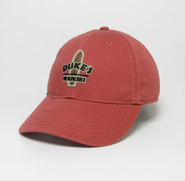 "Ekahi" Relaxed Twill Cap-Red