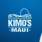 Kimo's "Circa Retro" Tee-Ocean Blue