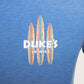 Duke's LA JOLLA- 2 Tone Boards Tee, Navy